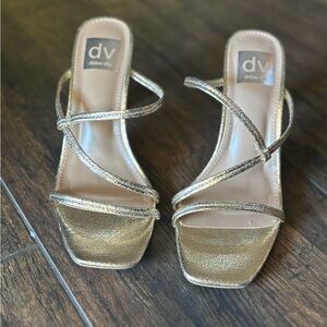 DV by Dolce Vita Gold Heels